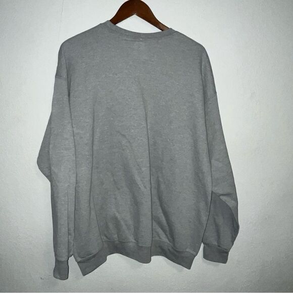 Men's Athletic Works NWT Grey Crewneck Sweatshirt - Picture 5 of 7